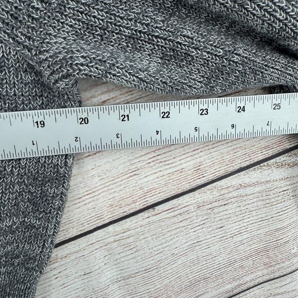 Free People Mock Neck Cropped Sweater Womens XS Heathered Gray - Picture 11 of 14